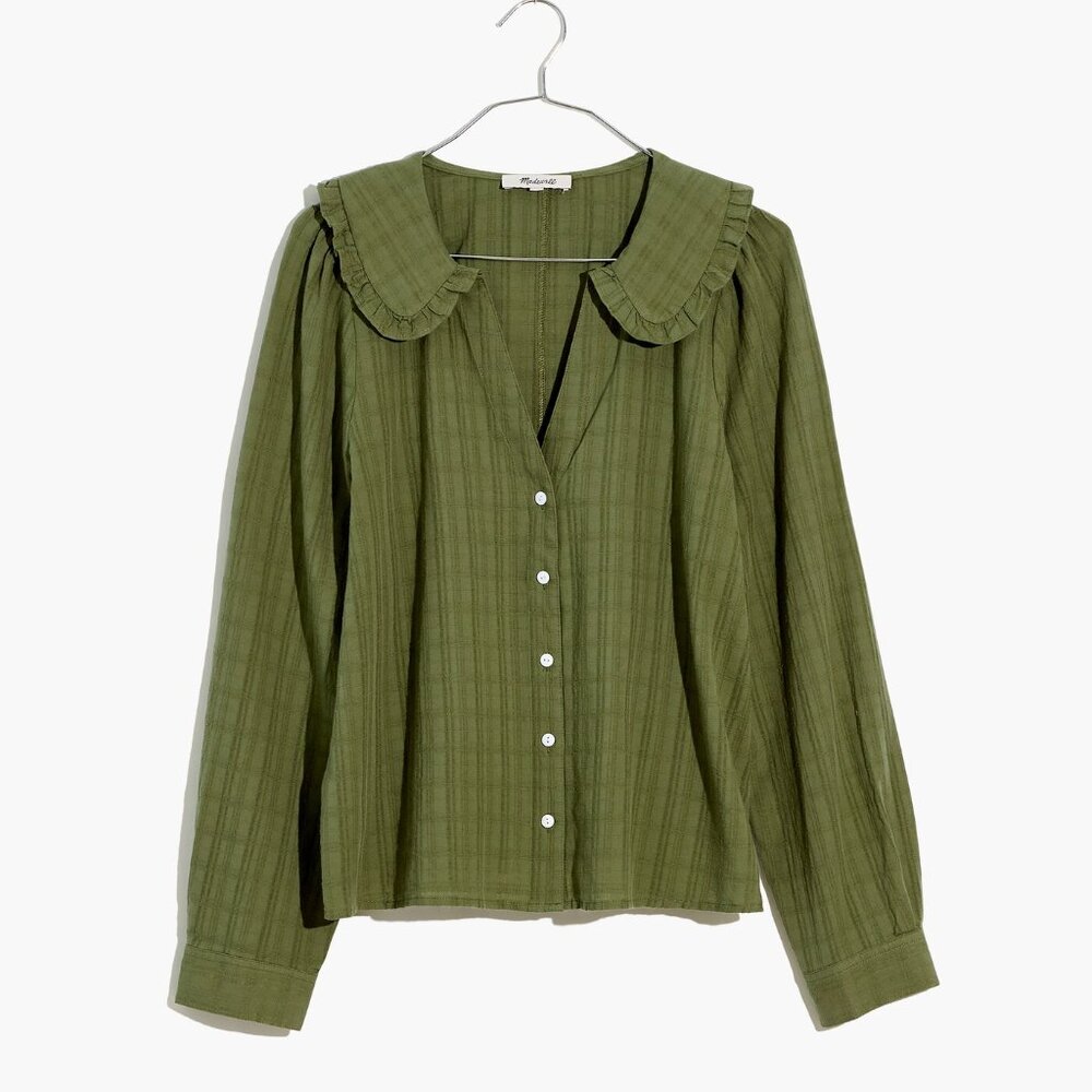 Women's Madewell Ruffle Collar Blouse